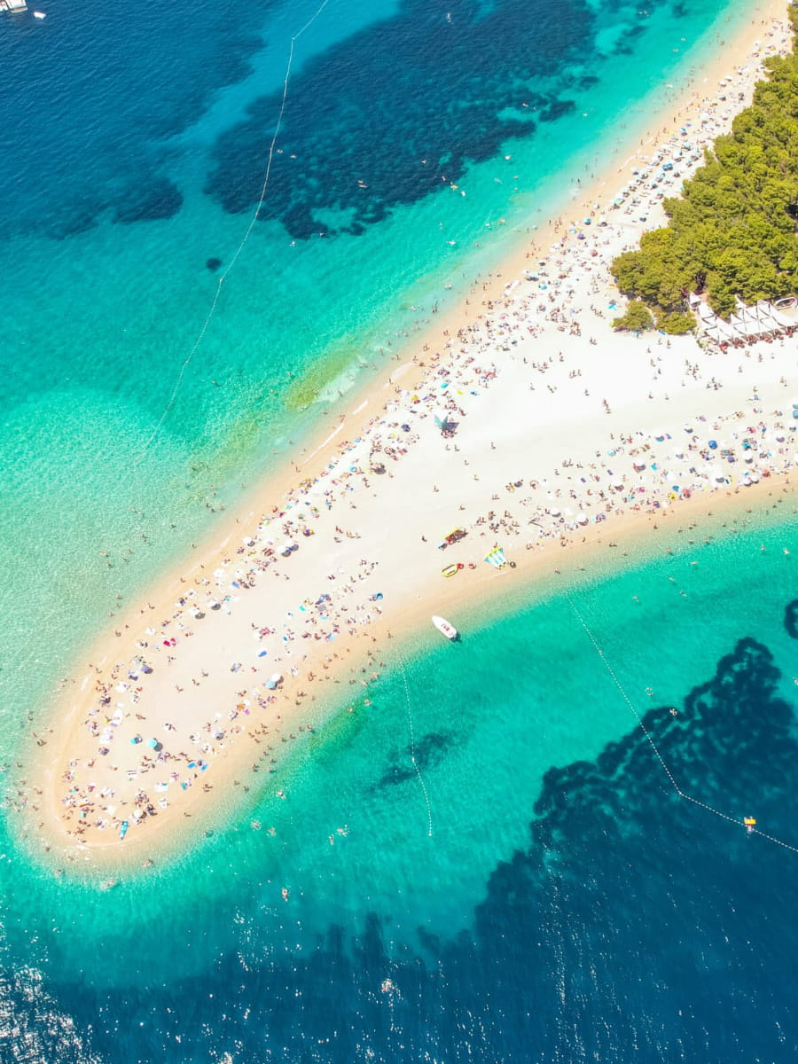 Zlatni Rat Beach, Croatia