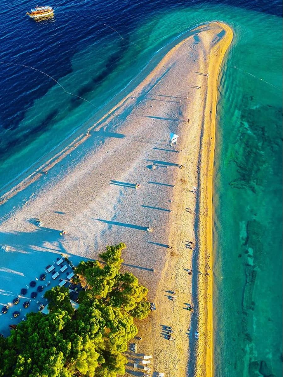Zlatni Rat Beach, Croatia