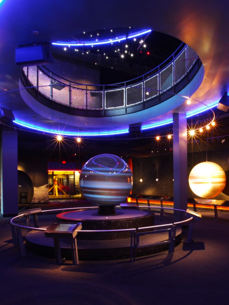 Inside of Adventure Science Center, Nashville