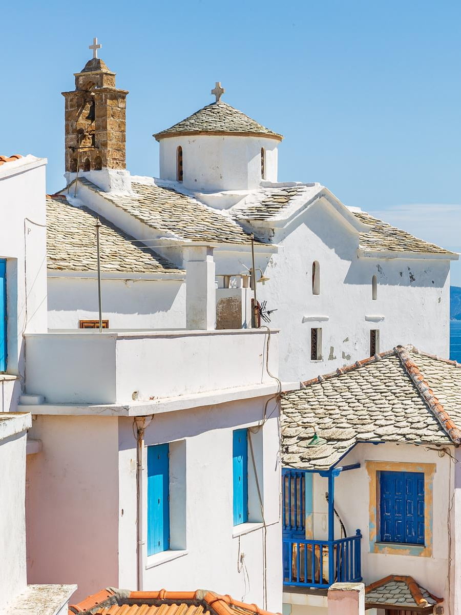 Ancient Peparithos Castle, Skopelos Island