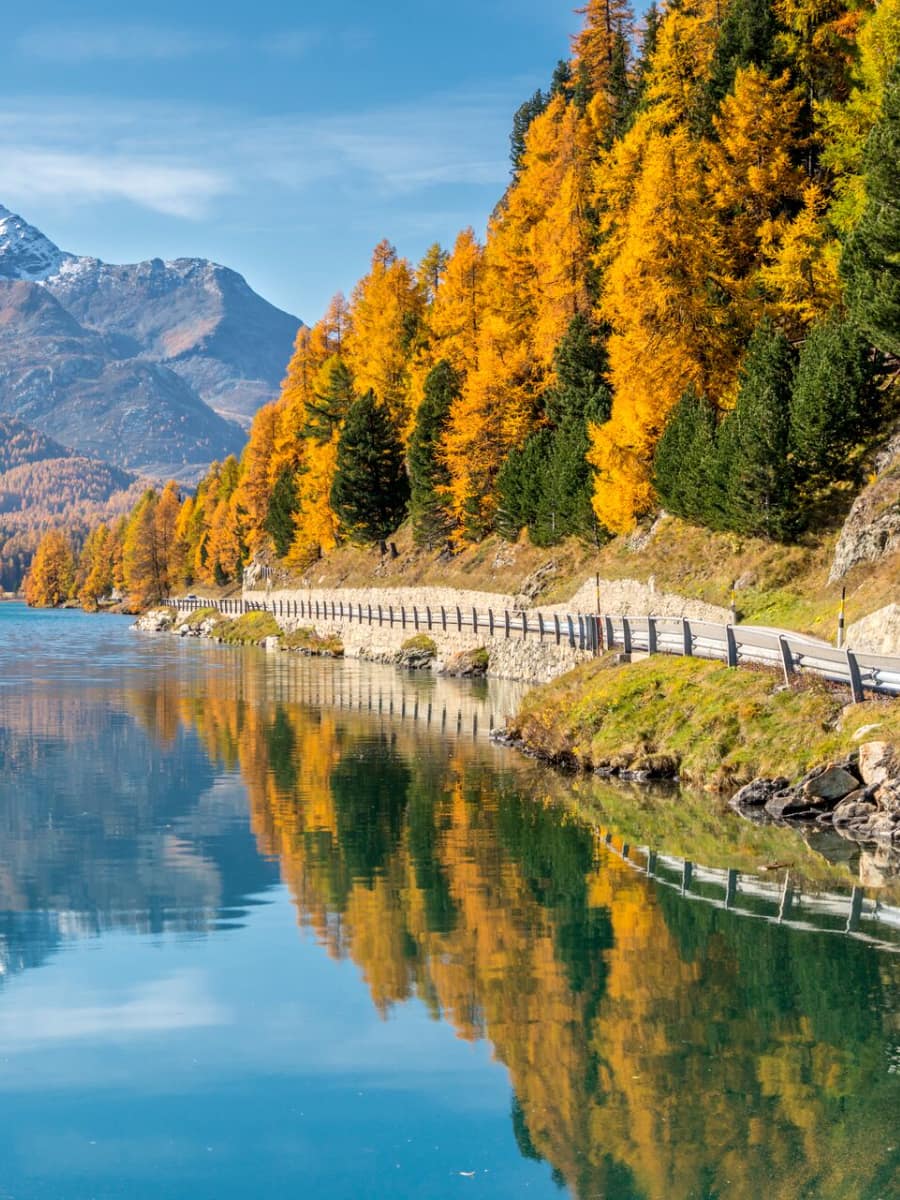 Autumn in St Moritz