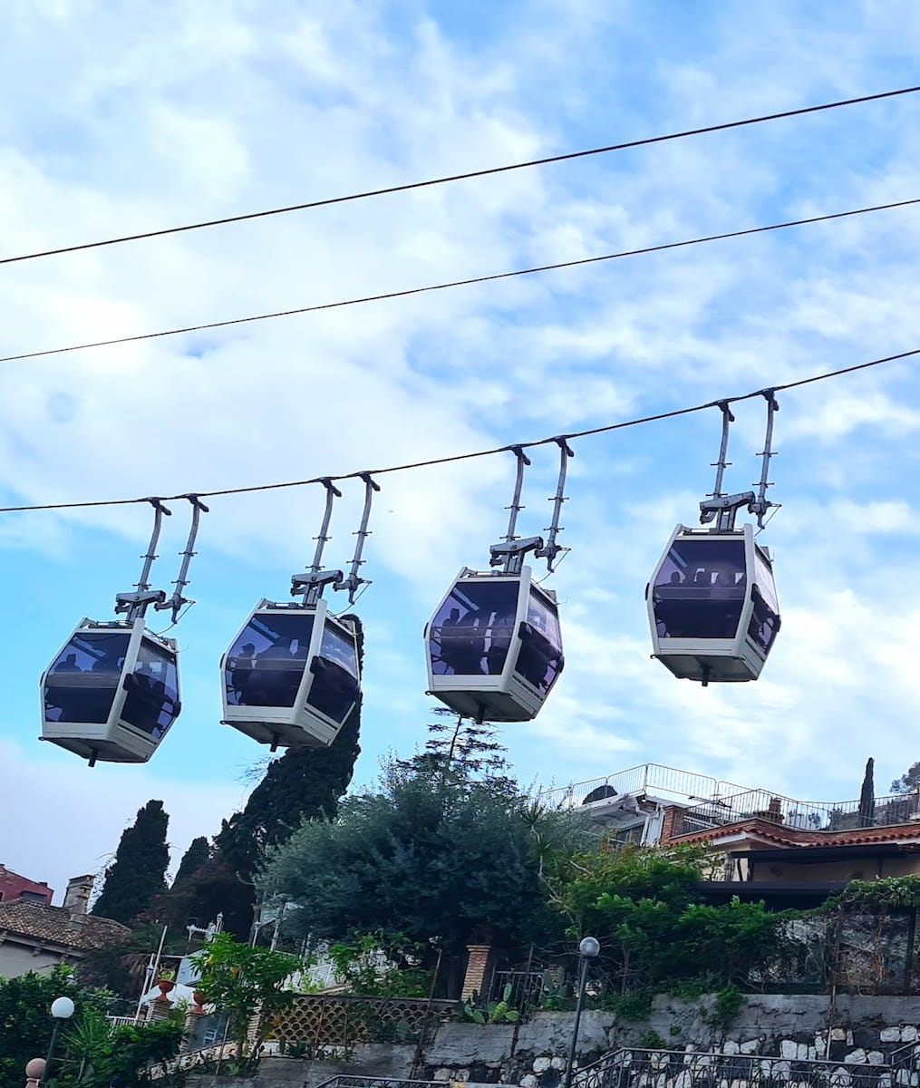 Cable Car to Mottarone, Italy