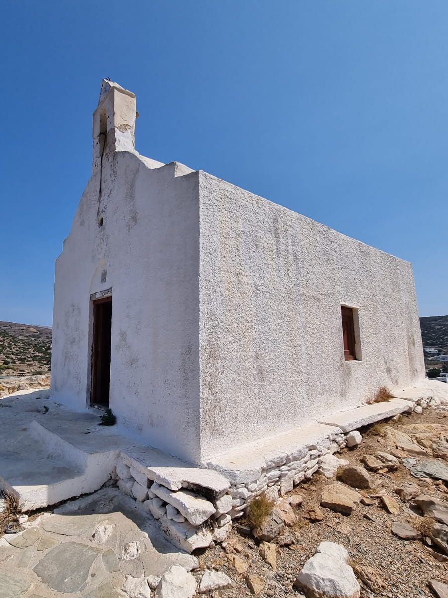 Chapel of Santa Pakú, Syros