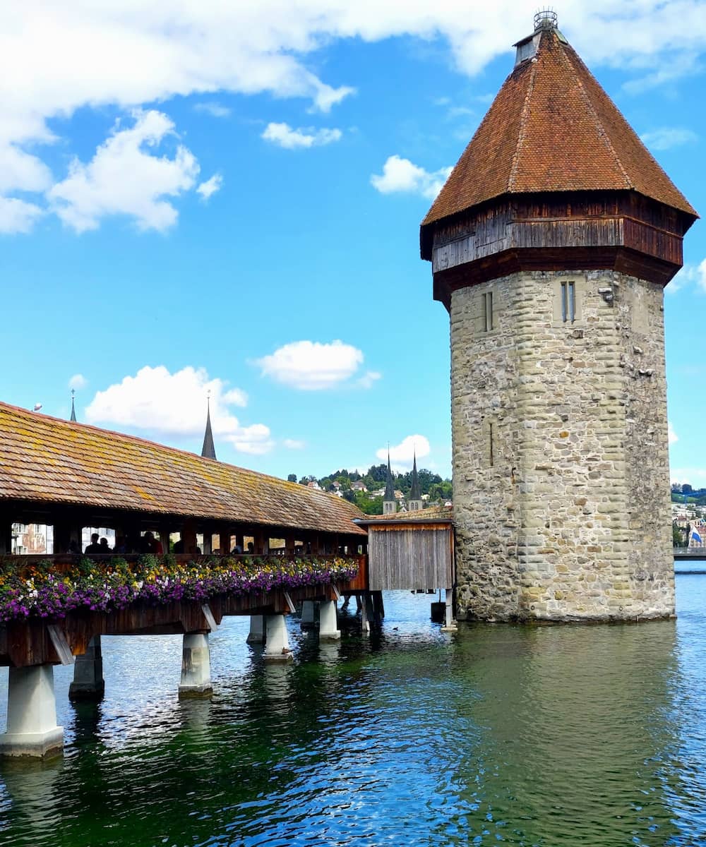 Chapel Bridge Lucerne, Switzerland
