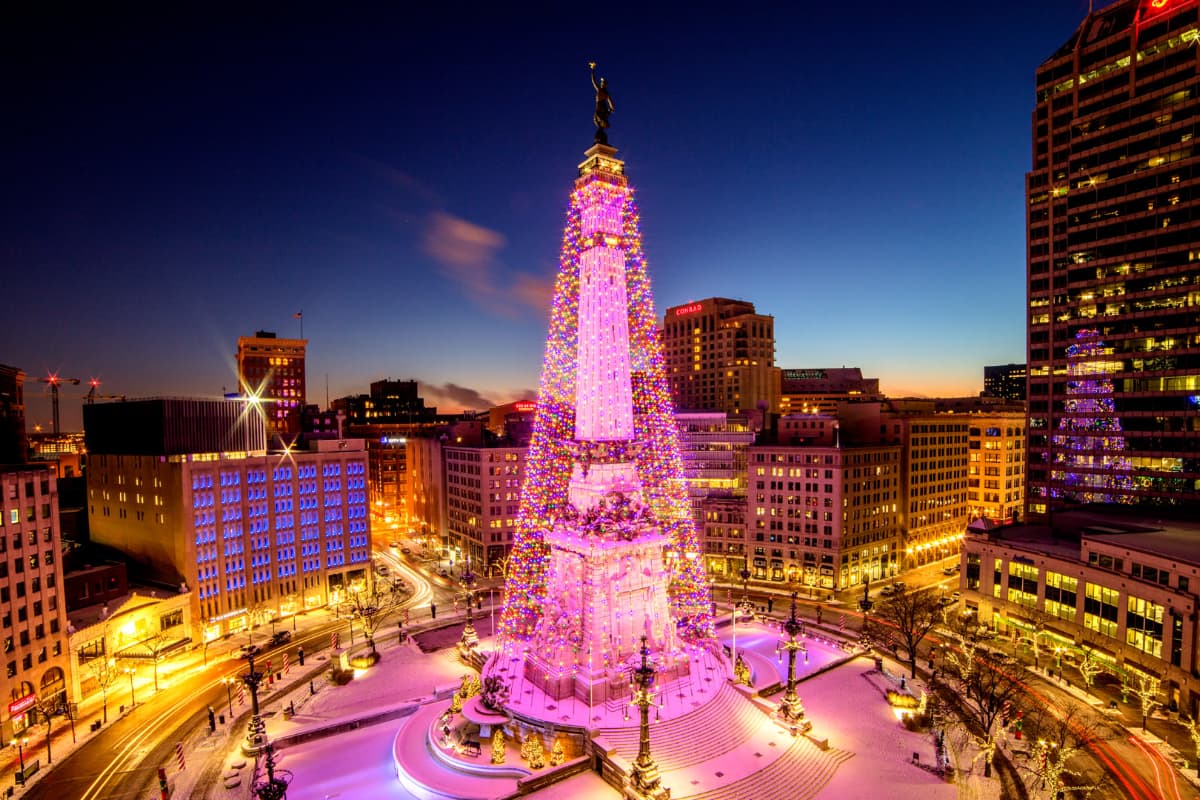 Christmas in Indianapolis