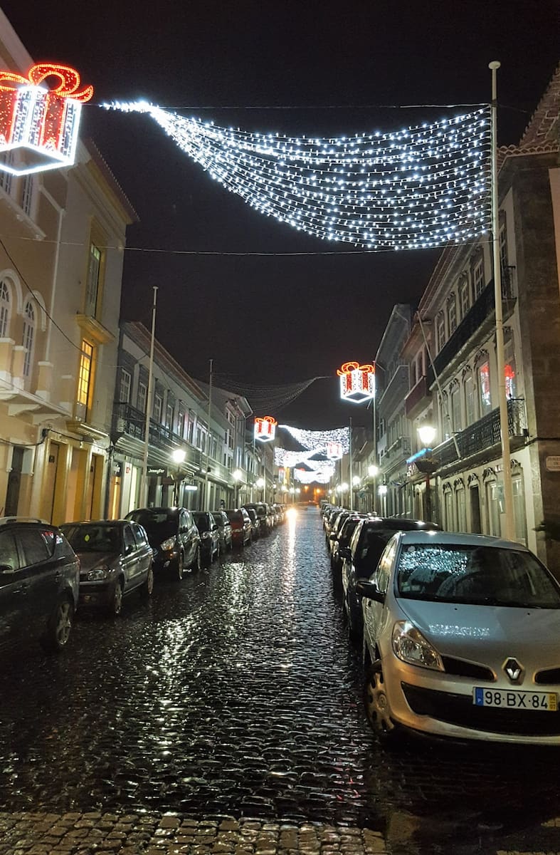 Christmas Rua Direita in Angra