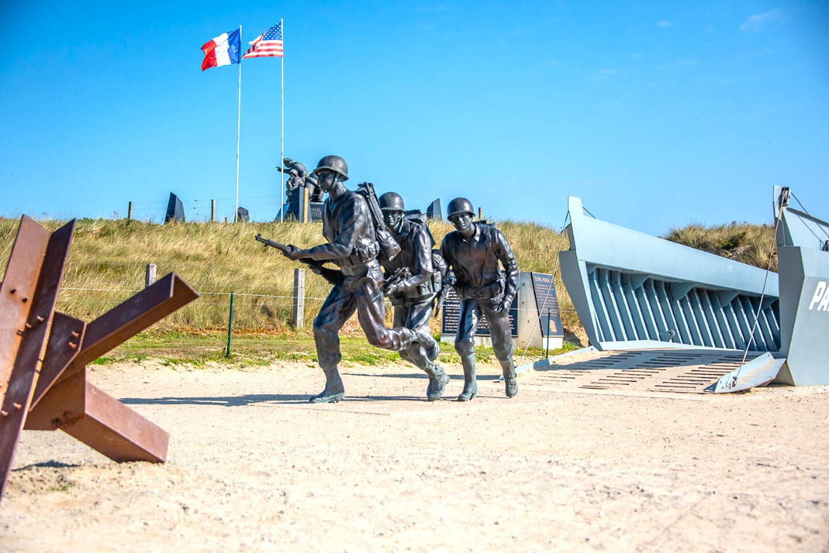 D-Day Landing Beaches, Normandy