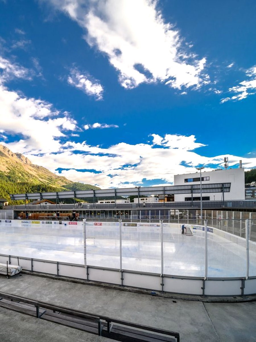Eisarena Ludains, St. Moritz