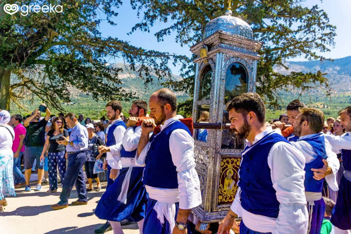 Feast of Agios Gerasimos, Argostoli