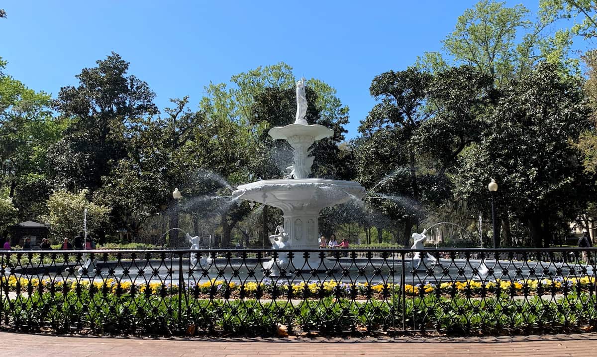 Forsyth Park Fountain Savannah