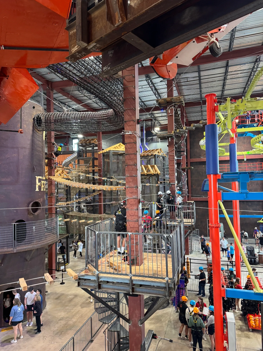 Inside of Fritz's Adventure, Branson MO