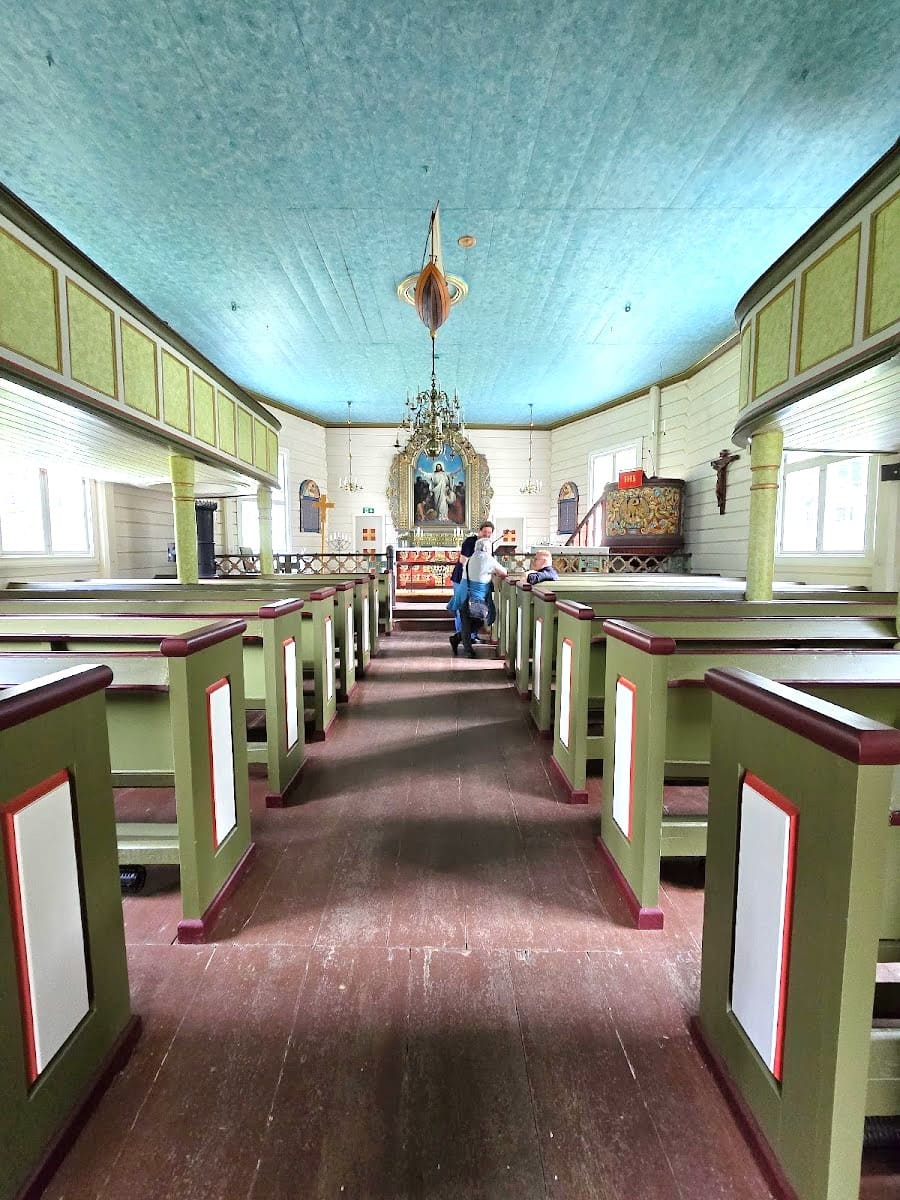 Inside of Geiranger Church, Geiranger