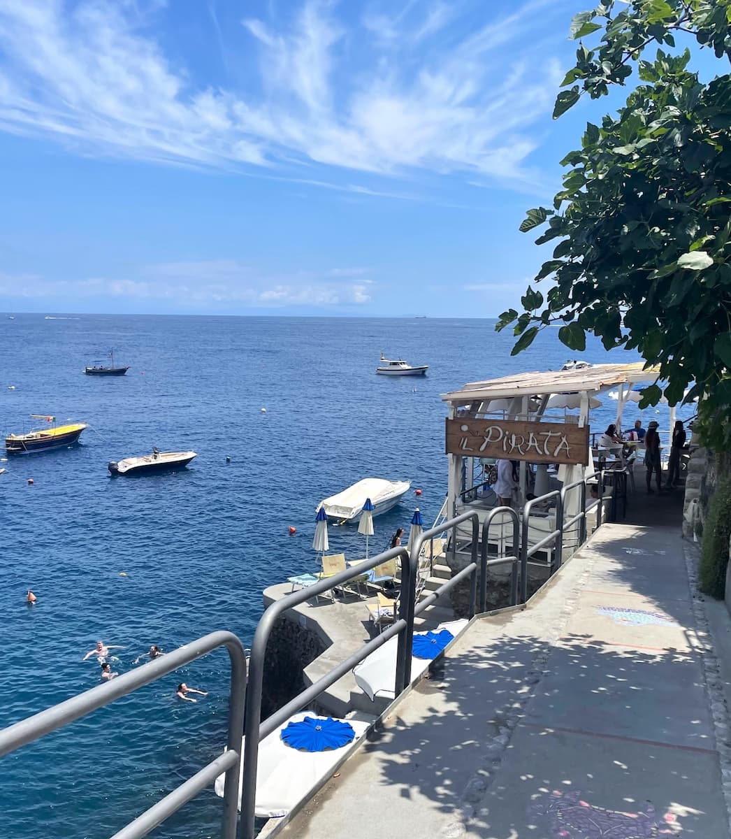 Il Pirata Restaurant, Praiano