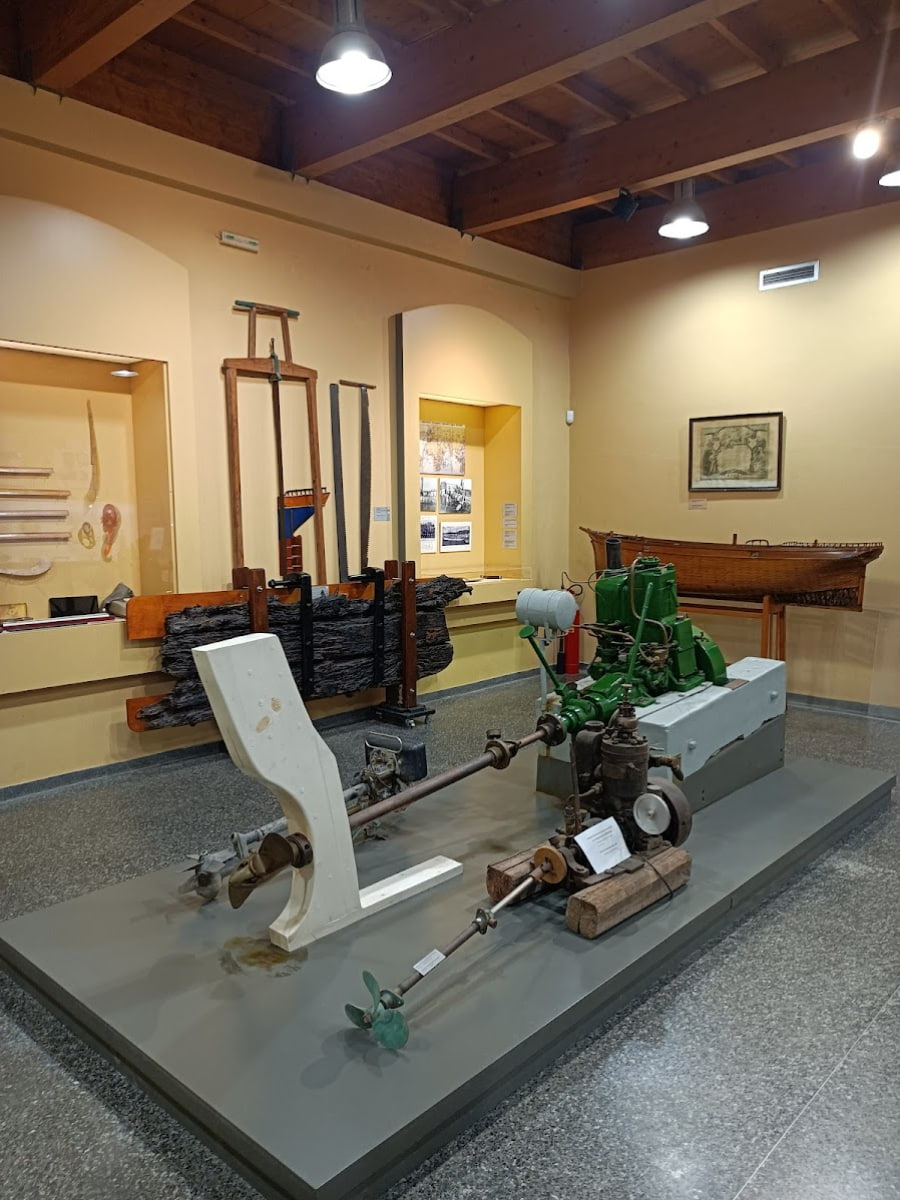Inside of Industrial Museum of Ermoupolis, Greece