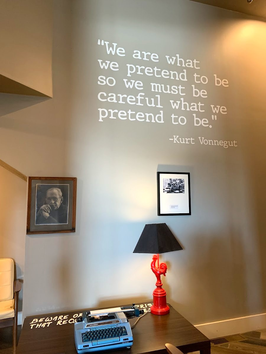 Inside of Kurt Vonnegut Library, Indianapolis