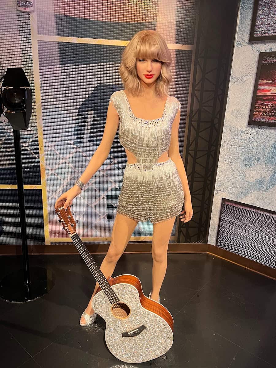 Inside of Madame Tussauds, Nashville