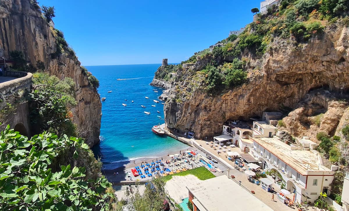 Marina di Praia Beach, Praiano