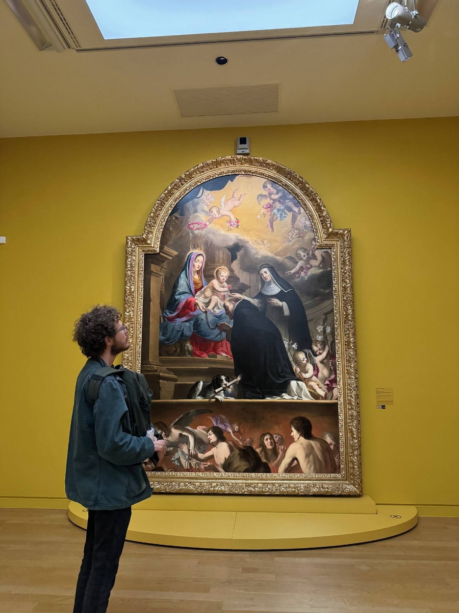 Inside of Musée Granet, Provence