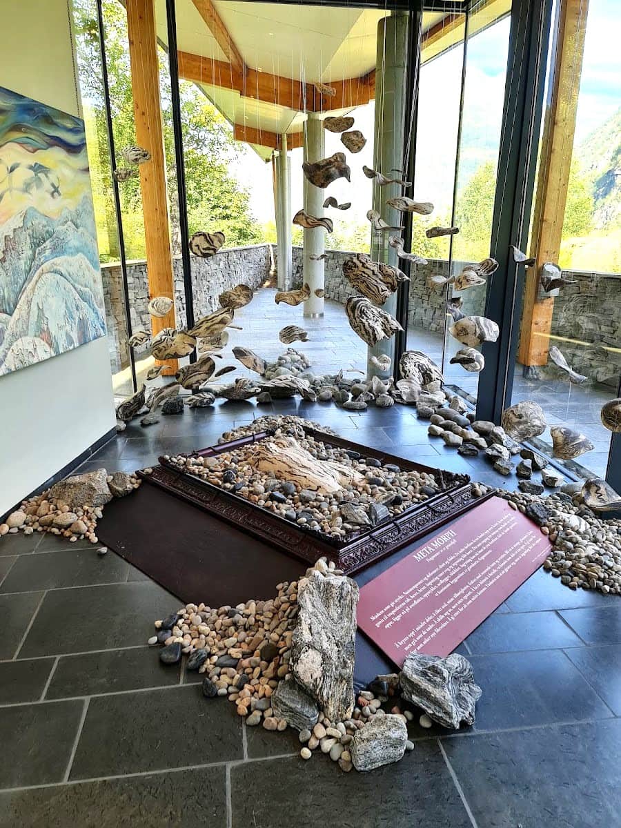 Inside of Norwegian Fjord Centre, Geiranger