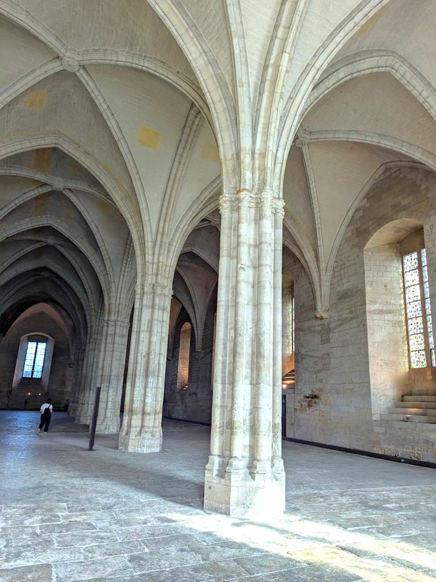Inside of Palais des Papes, Provence