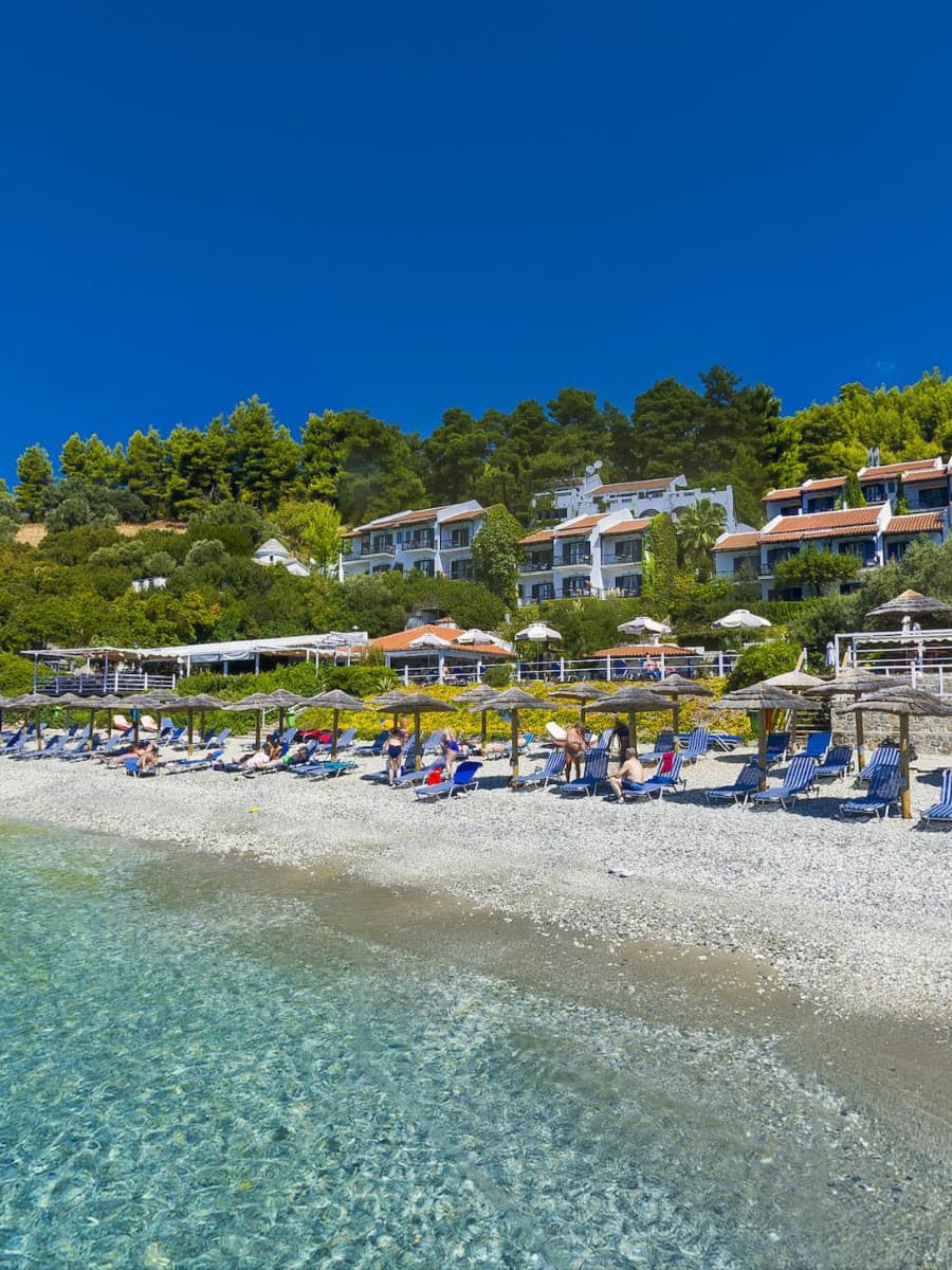 Panormos Beach, Skopelos Island