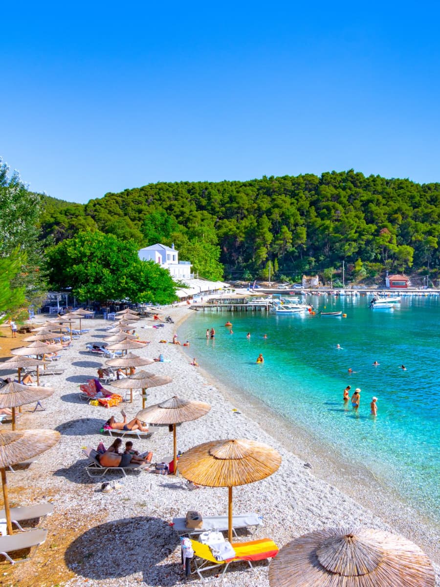 Panormos Beach, Skopelos Island