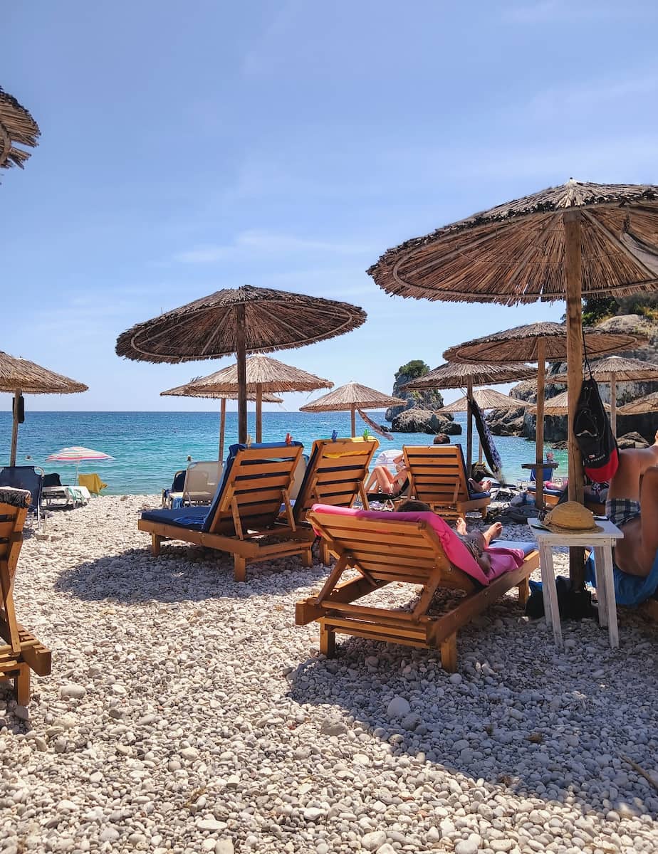 Piso Kryoneri Beach, Parga