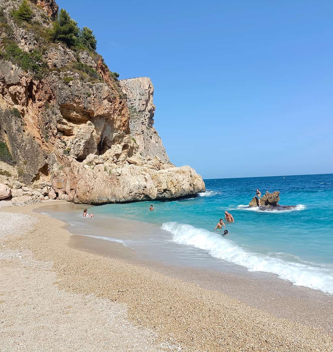 Playa La Granadella Javea Playa La Granadella Javea