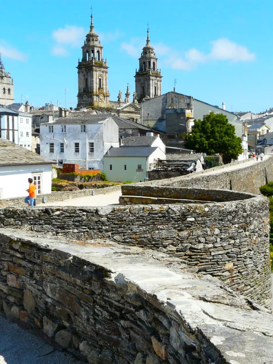 Roman Wall, Lugo, Galicia