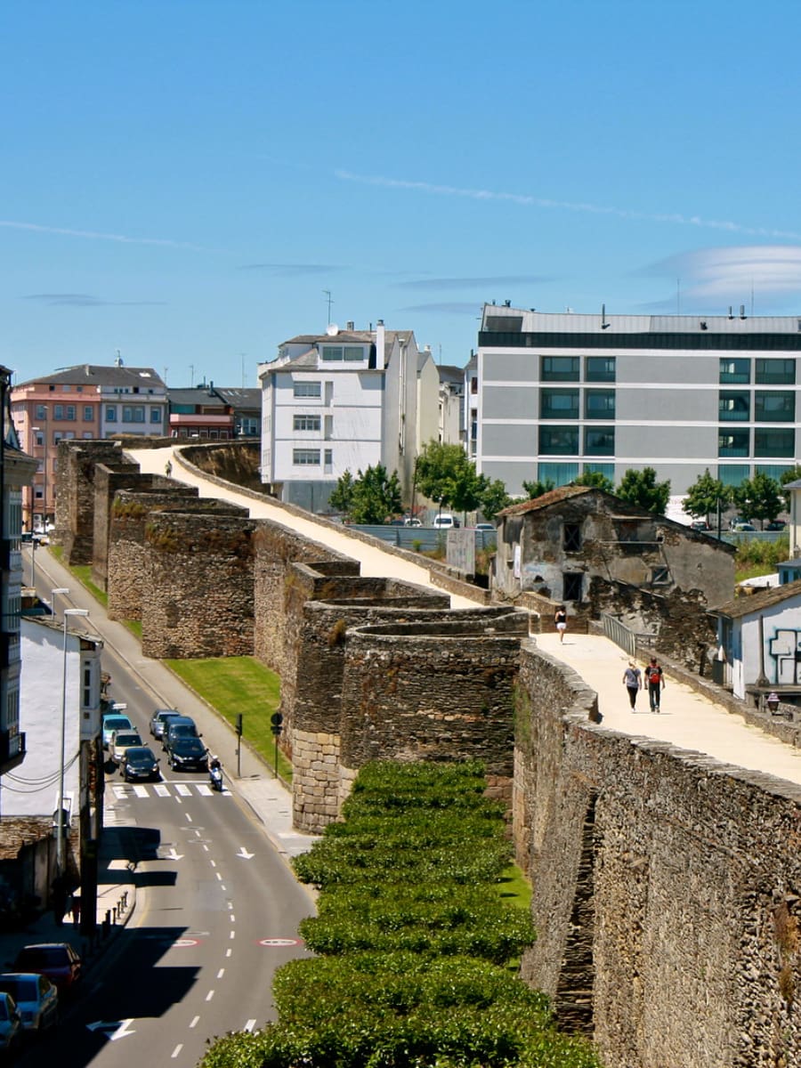 Roman Wall, Lugo, Galicia