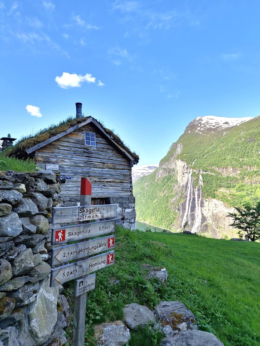 Skageflå, Geiranger