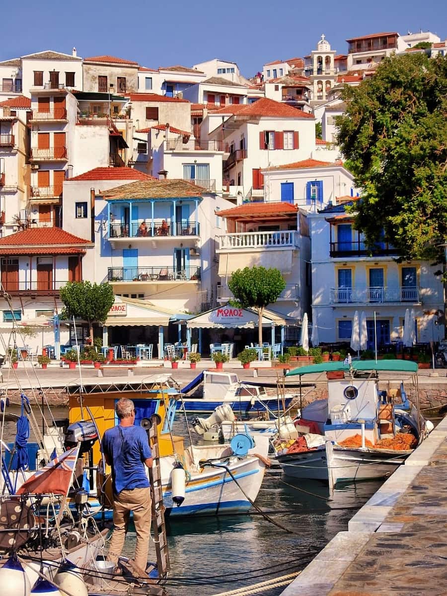 Skopelos Harbor, Skopelos Island