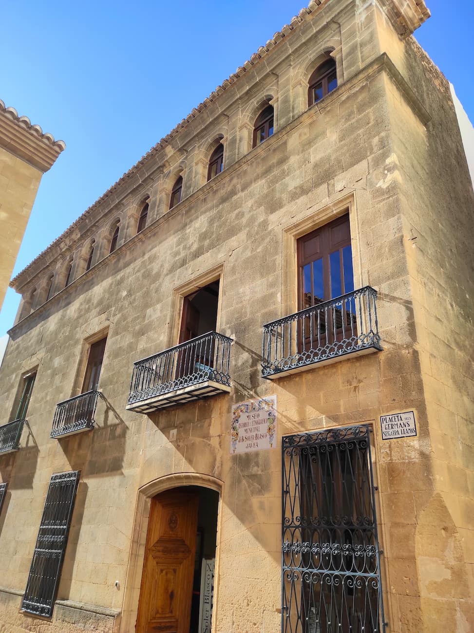 Soler Blasco Archaeological Museum Javea Soler Blasco Archaeological Museum Javea