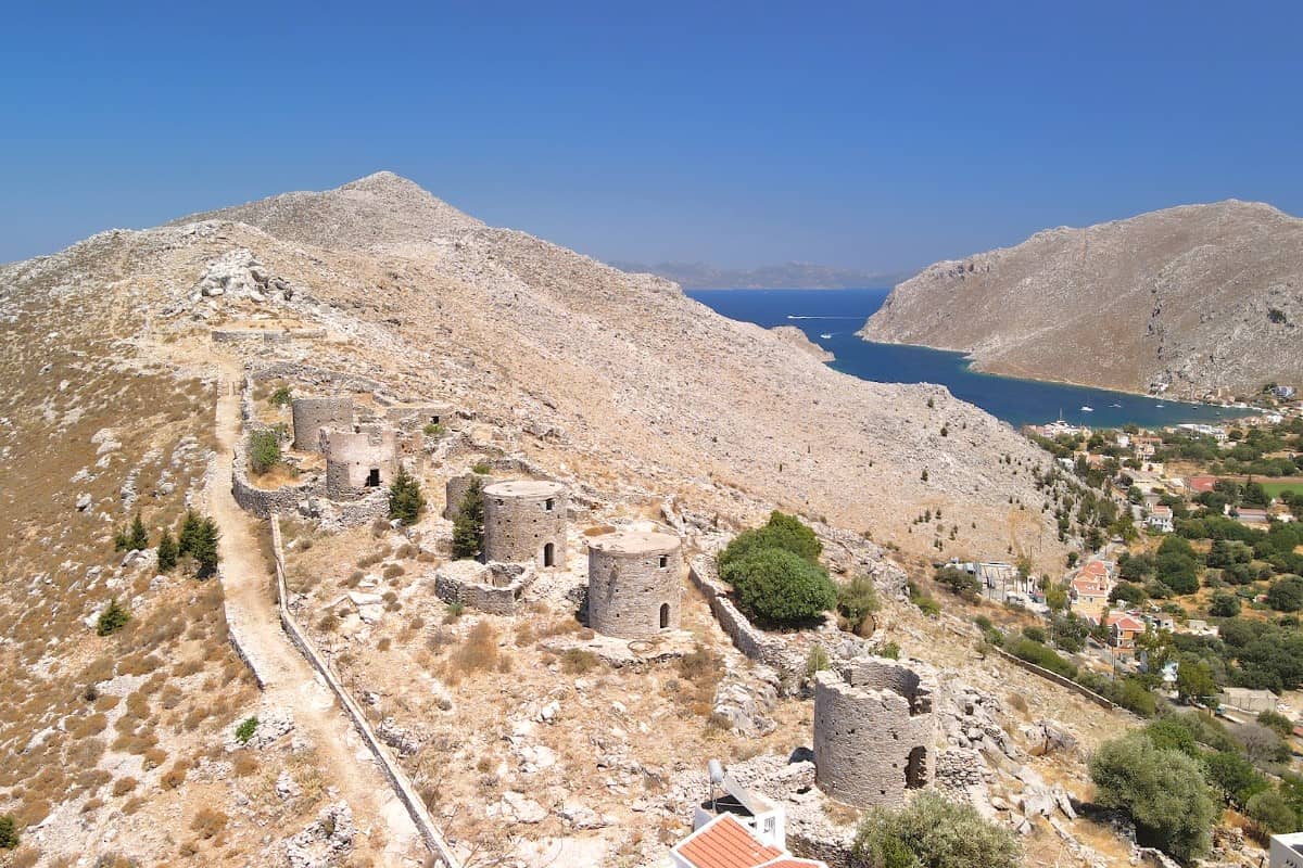 Symi Windmills, Symi Island