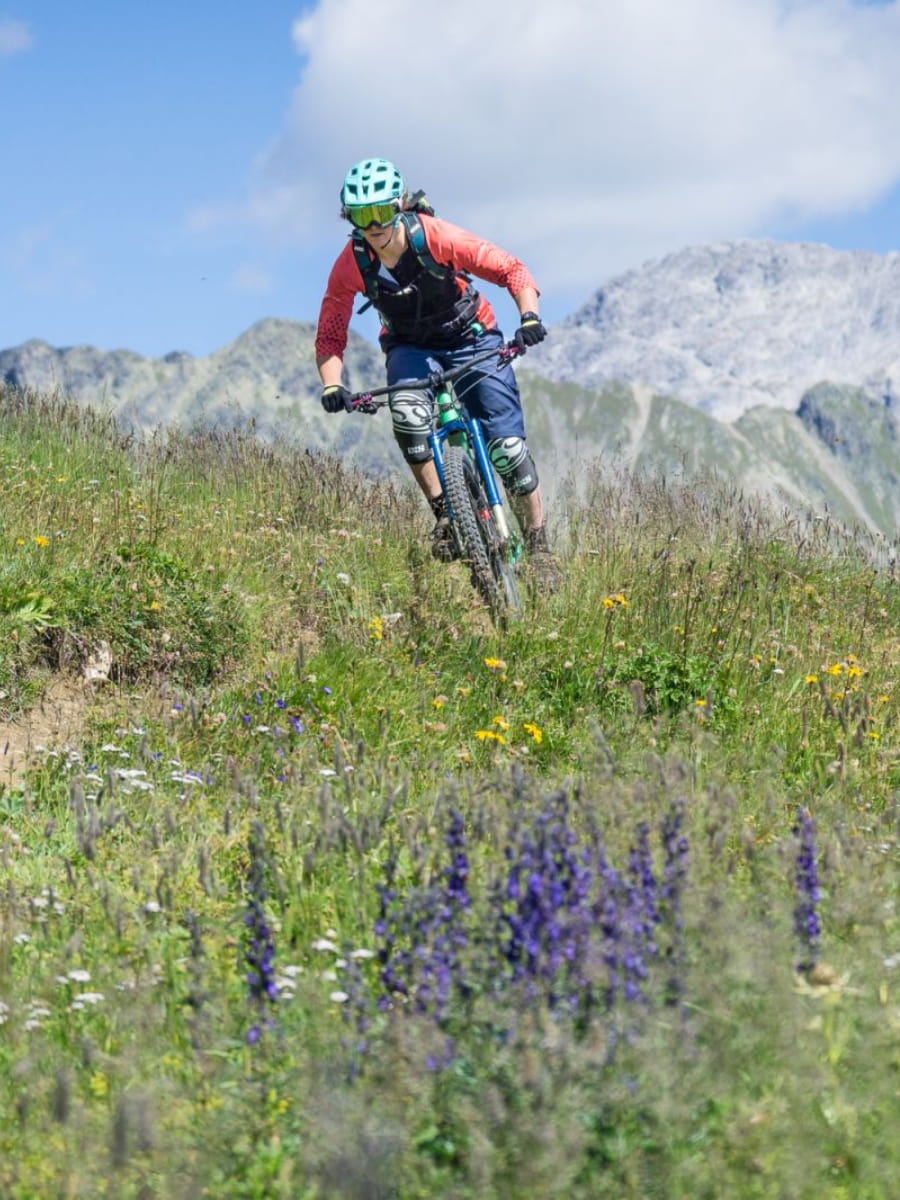 The Corviglia Flow Trail, St Moritz