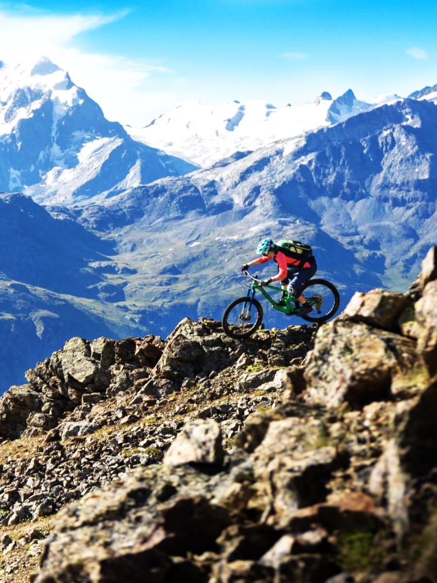 The Corviglia Flow Trail, St Moritz