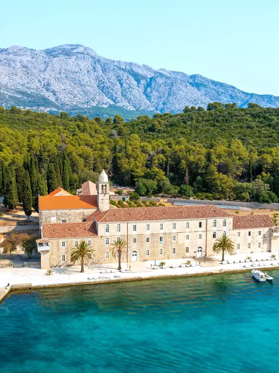 The Island of Badija, Korcula, Croatia