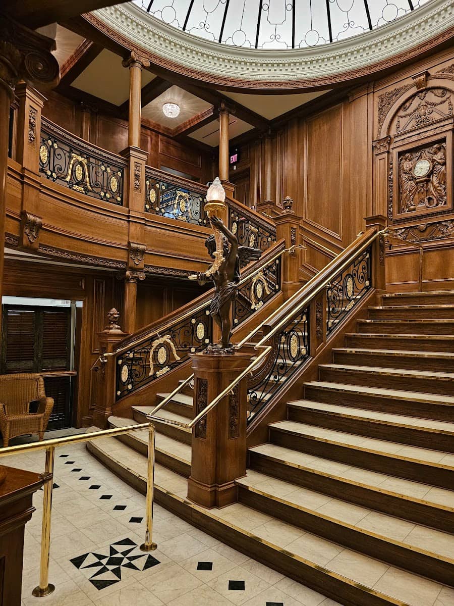 Inside of Titanic Museum Attraction, Branson MO