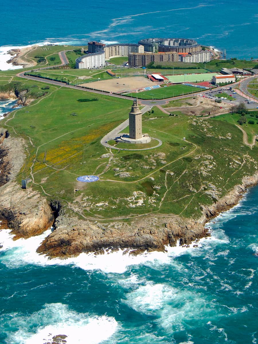 Tower of Hercules in A Coruña, Galicia