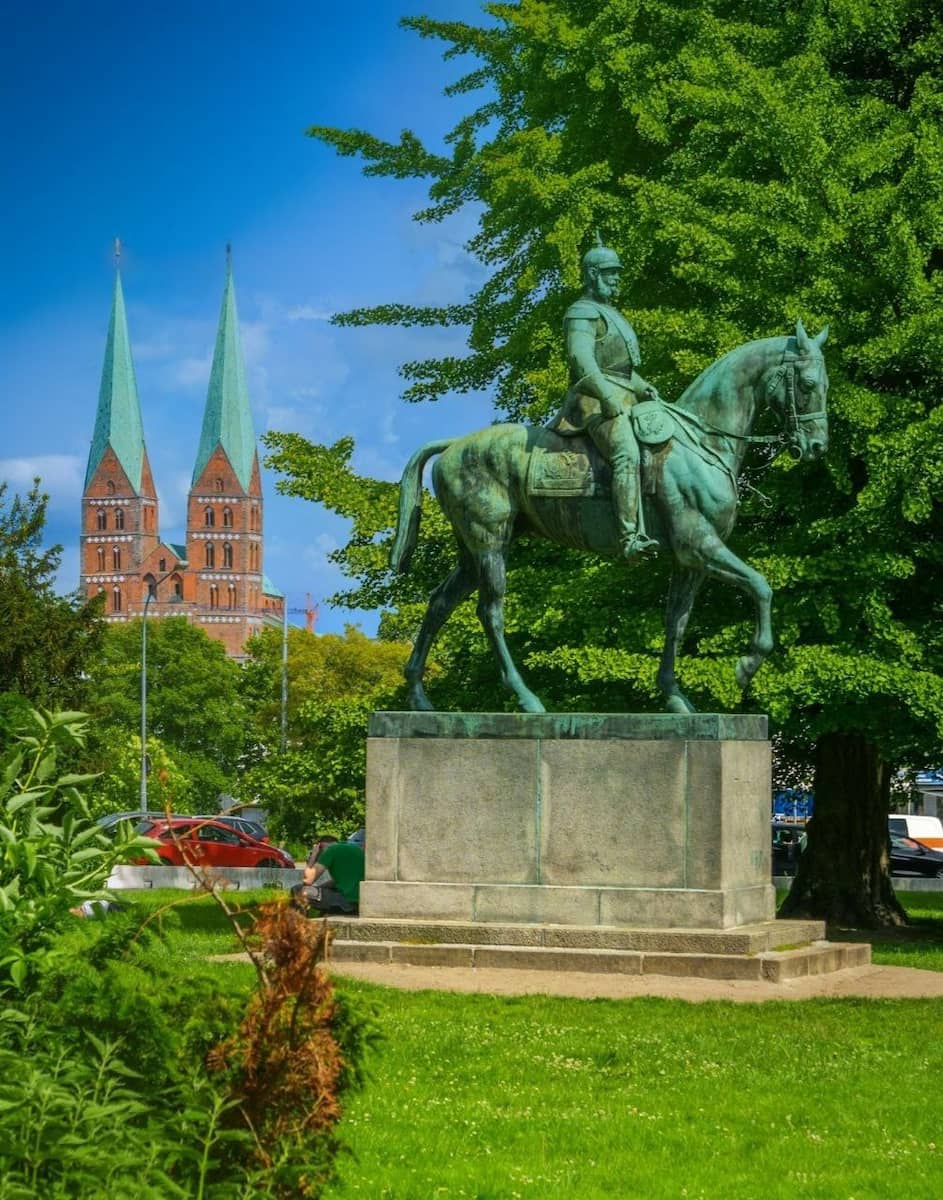 Walking through the streets of Lubeck