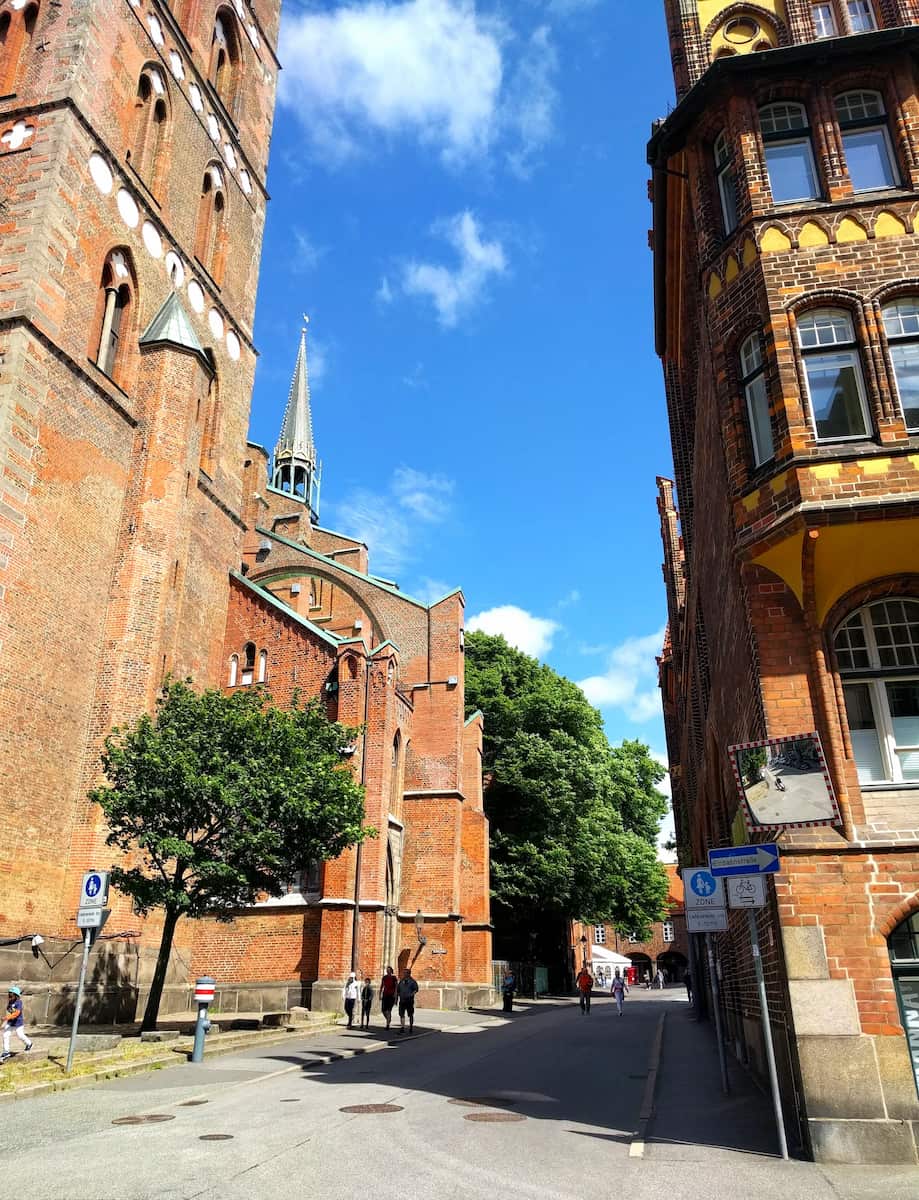 Walking through the streets of Lubeck