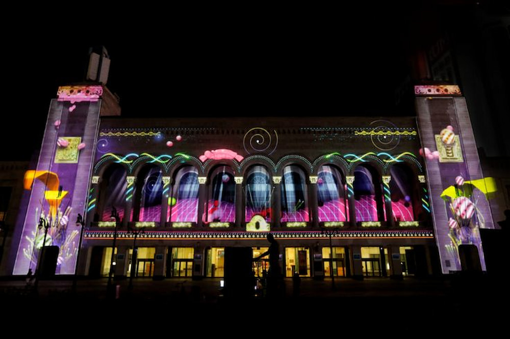 3-D Light Show, Atlantic City