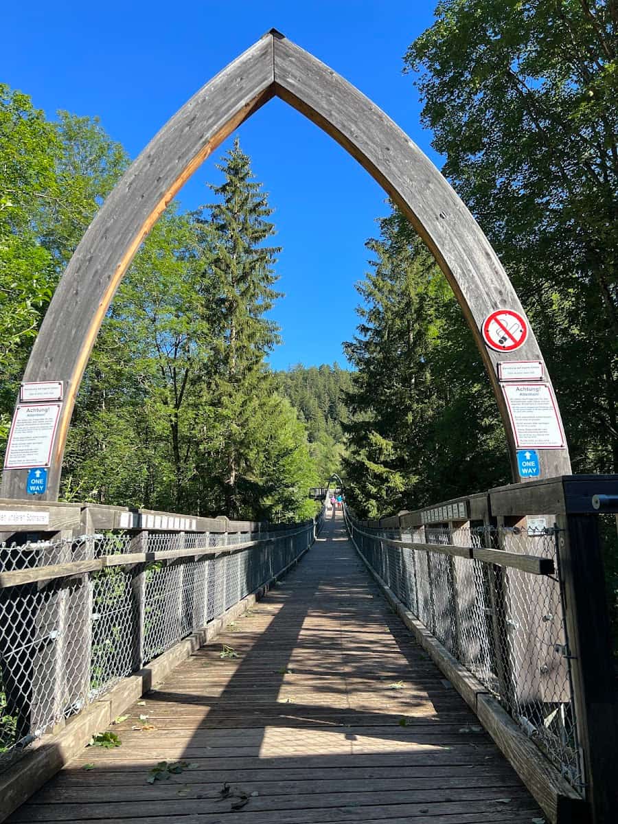 Baumkronenweg Ziegelwies, Füssen