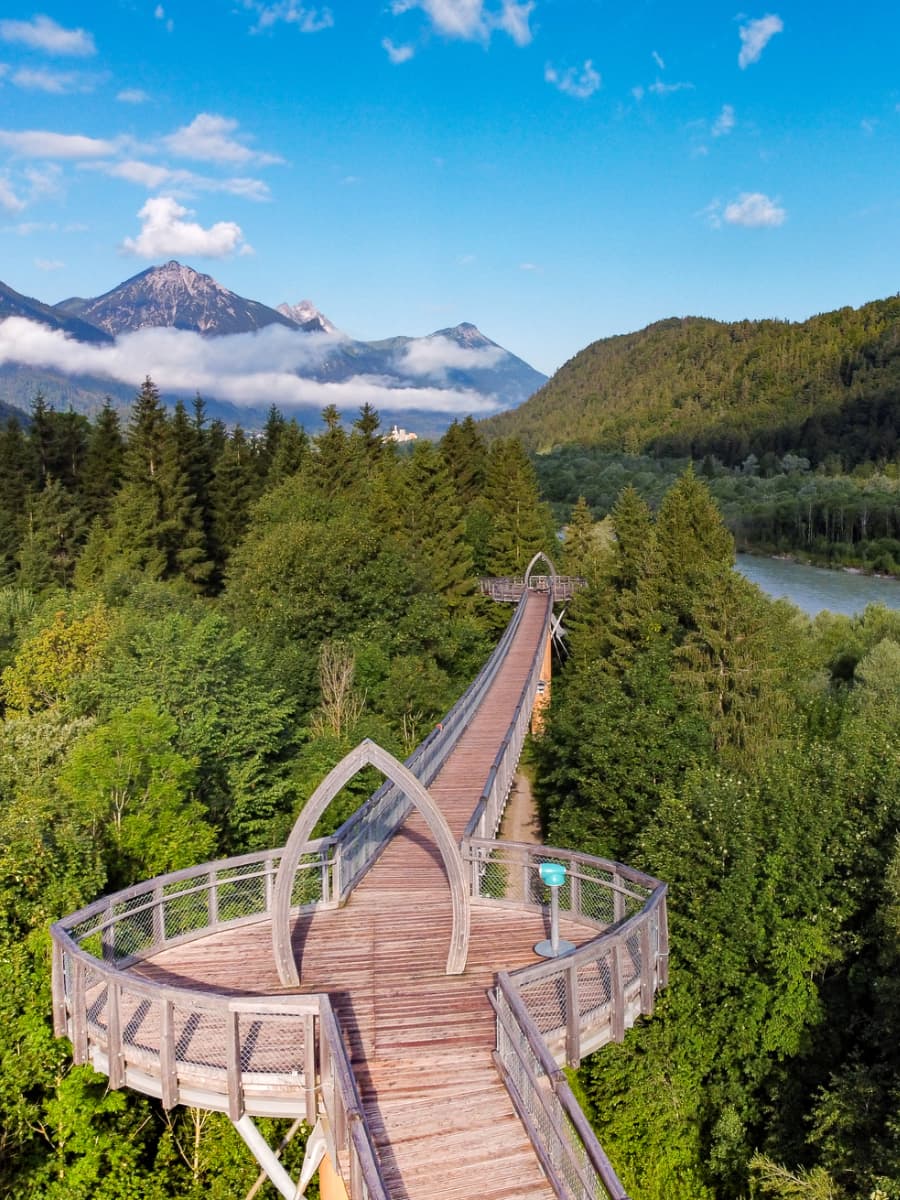 Baumkronenweg Ziegelwies, Füssen