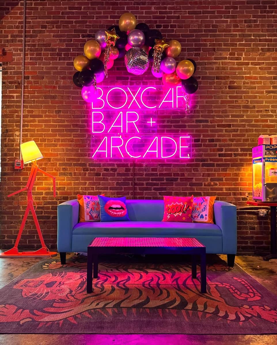 Boxcar Bar + Arcade, Raleigh