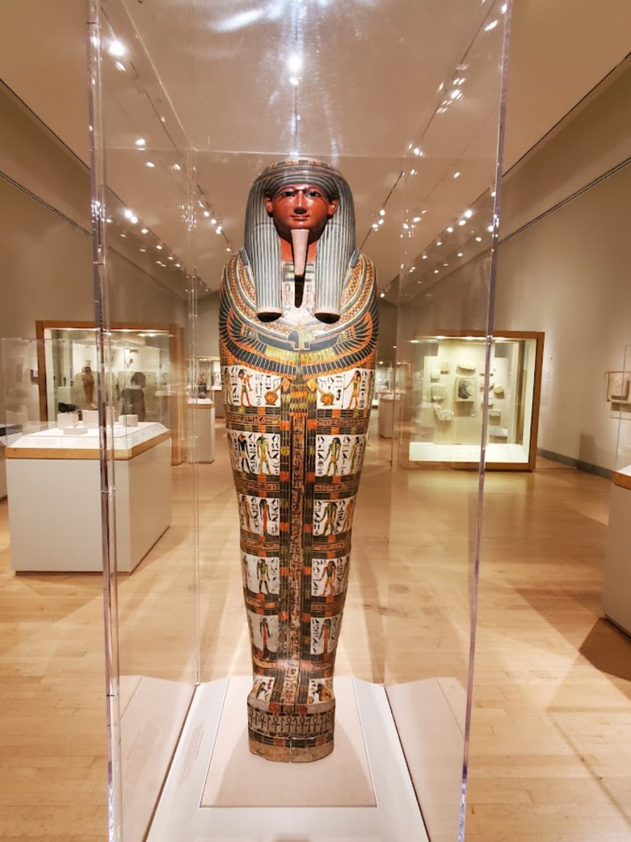 Inside of Brooklyn Museum, NYC