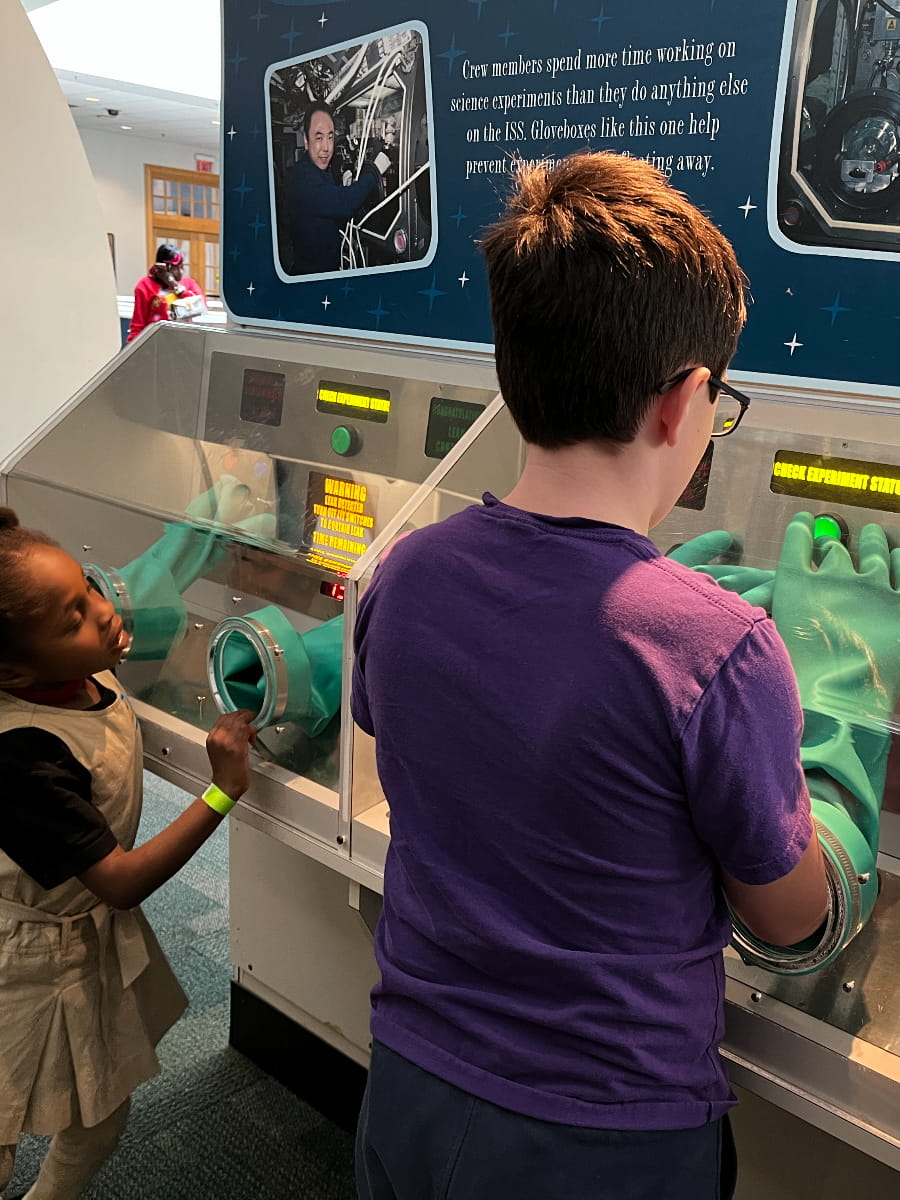 Inside of COSI, Columbus, Ohio