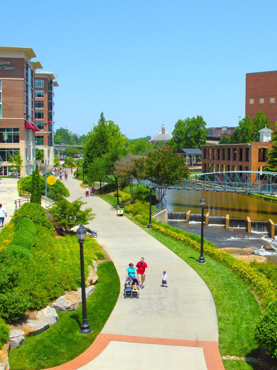 Central Business District, Greenville, SC