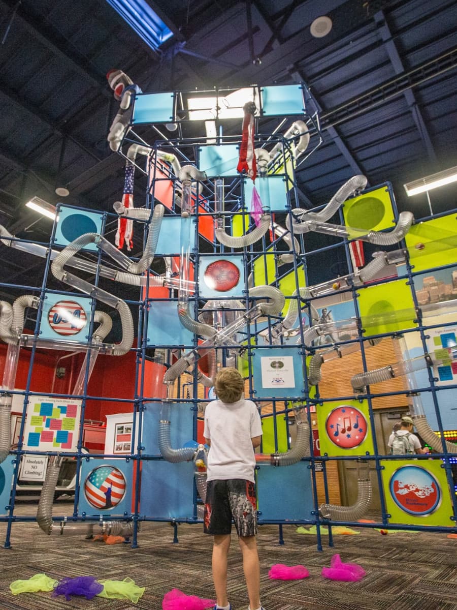 Inside of Children's Museum of Memphis, Tennessee