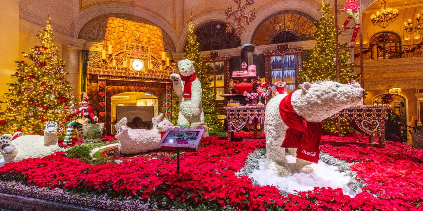 Christmas at Bellagio Conservatory, Las Vegas